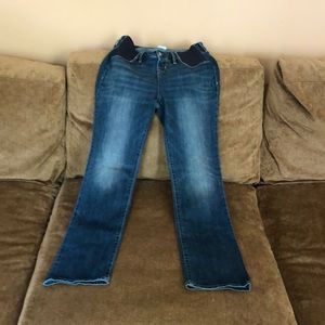 NWOT 6 reg maternity bootcut jeans